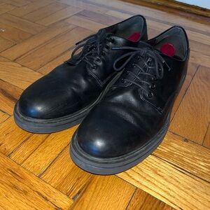 Black Camper Leather Men's Shoes